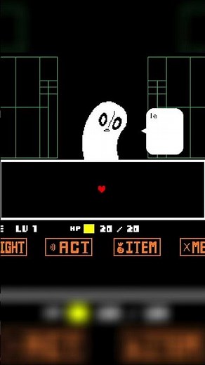 Napstablook Boss Undertale Pacifist Route Gameplay