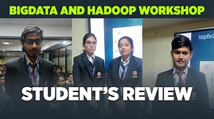 Student's Review on BIG DATA & HADOOP DEVELOPMENT Workshop | CIMAGE Group of Institutions #BigData #bigdata #Hadoop #hadoop #development #development | Cimage College, Patna