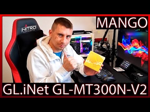 GL.iNet GL-MT300N-V2 Mango Travel Router OpenVPN | Unboxing + Assembly + Test + Conclusion / Review