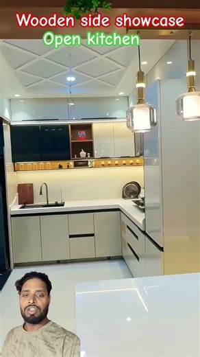 Modern Open Kitchen Design 2026 😍 Open Concept Full Modular Setup