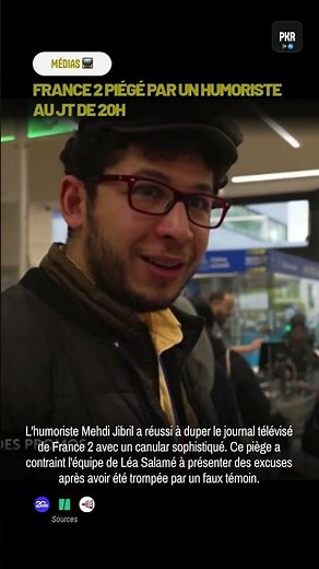 Il piège France 2 en direct au JT 🎭