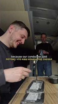 Russian Train Food Disaster #fail #shorts