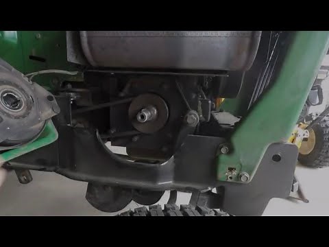 Drive Belt Replacement & Variator Adjustment For John Deere 110/112 and 200 Series Tractors