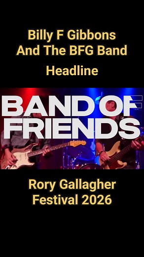 RORY GALLAGHER INTERNATIONAL TRIBUTE FESTIVAL on Reels