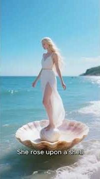 The Birth of Aphrodite from Sea Foam #greek #greeklegends #greekmythology #zeus #hercules