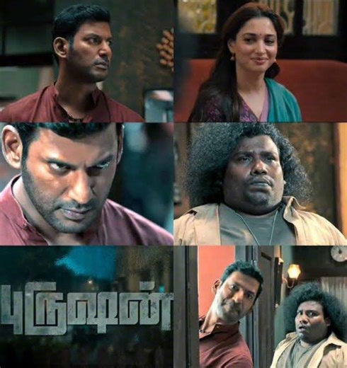 purushan movie title promo#shorts#vishal#purushan