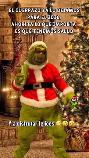 Mejor a disfrutar lo que queda del 2025 😂💪🏽 @adaperaltaofficial 🏋️‍♂️ COMPÁRTELO 💚 Cuales son tus Metas 2026? Los Leo 👇 #grinch #gym #adaperalta #humor #vealputogimnasio | Ada Peralta