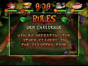 Crash Bash (PSX) (Part 54/71) Jungle Fox Gem Challenge