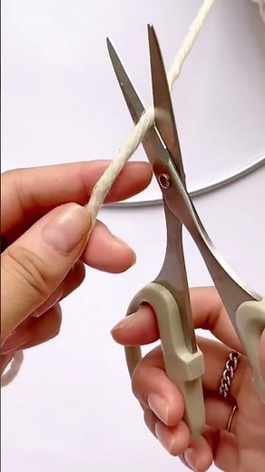 Making of Macrame mandala wall hanging マクラメウォールハンギングの制作過程