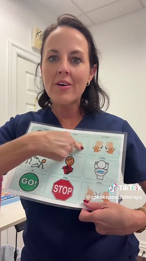 AAC is not just a device—it’s every way we communicate beyond spoken words. 🗣️📱👐 There is still so much confusion surrounding augmentative and alternative communication, or AAC. AAC can include: • Facial expressions and body language • Gestures and sign language • Picture-based systems, including PECS • Low-tech core boards • Mid-tech communication tools • High-tech speech-generating devices Another common misconception is that once AAC is introduced, a child must use it instead of verbal spe