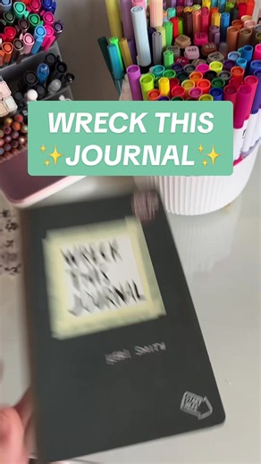 Wreck This Journal Page Flip Through | Fun & Creative Ideas