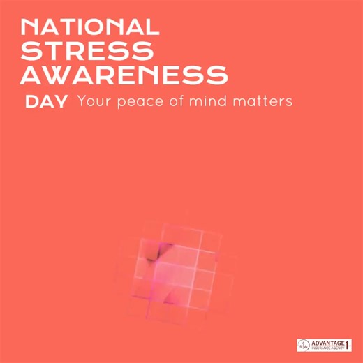 This Thursday is National Stress Awareness Day! Take a deep breath and remember, planning ahead can help ease your worries about the future. Take a moment today to de-stress and make sure you’re protected for whatever comes next. | ADVANTAGE 1 INSURANCE | Facebook
