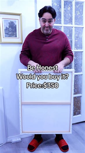 Modern Farmhouse Painting: A Rural Scene for Sale