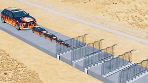 Big & Small Cars vs Barriers – BeamNG OMDs