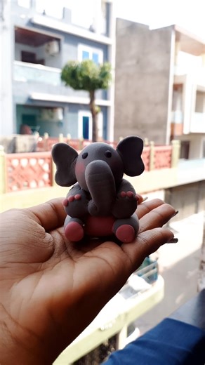 🐘How to make elephant with super clay ।। #shortvideo #diy #clay #elephant #shorts #clayart