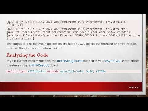 Resolving the AsyncTask Expected BEGIN_OBJECT but was BEGIN_ARRAY Error in Android Development