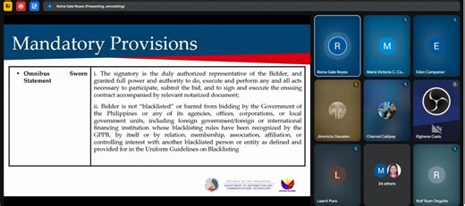 3.7K views · 175 reactions | Pre-Bid Conference: Procurement of Application Security Testing Tools #DICT #DigitalBayanihan #BagongPilipinas #BAC #bidding | Department of Information and Communications Technology - DICT | Facebook