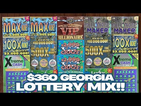 ‼️LIVE with a $360 Mix of Georgia Lottery Tickets‼️