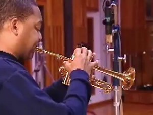 Recording "Abblasen", the Sunday Morning theme song, for CBS Sunday Morning on June 8, 2004 | Wynton Marsalis