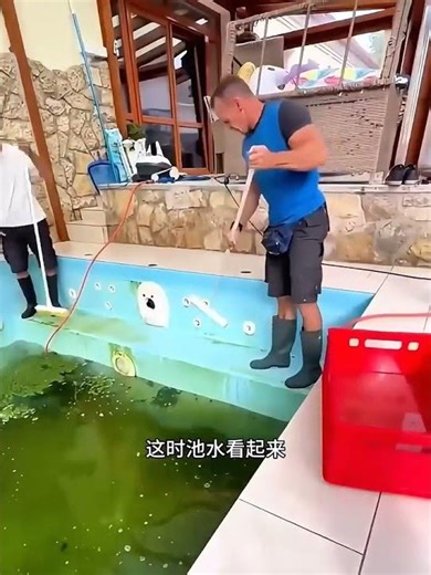 Have you learned how to clean a swimming pool yourself? #SciencePopularization