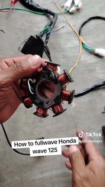 How to fullwave Honda wave 125