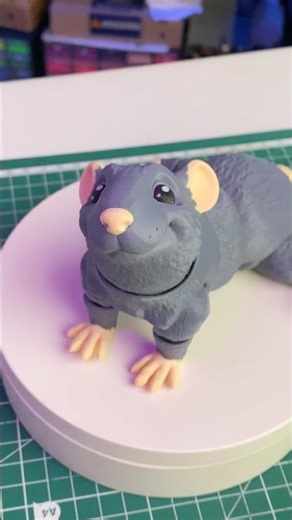 Finally! The 3D Mouse Model is Finished! 🤩 #3dprinting