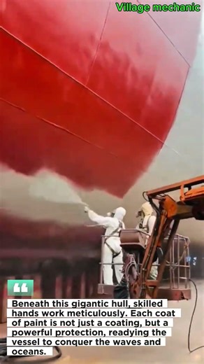 Ship Painting Process