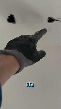 Run the lamp cable through the suspended ceiling