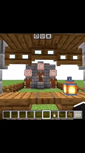 How To Make Archery🎯🏹 In Minecraft #minecraft #shorts #gamingempire