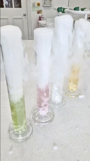 Dry Ice & pH Indicator Experiment | Colourful Chemistry