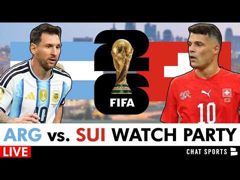 Argentina vs. Switzerland Live Streaming Scoreboard, Play-By-Play, Highlights: 2026 FIFA World Cup