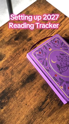 Decided to do a reading tracker for next year it’s been really fun setting it up. This is my library page I’ll fill it in for every read book. #readingtracker #asmr
