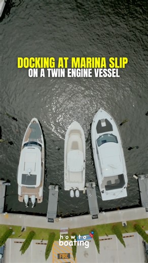 HOW TO: Docking at a Marina Slip If you need to gain confidence docking to keep everyone safe on your boat 🛥️, DM us for more info on private boating instruction 👨🏼‍✈️ #howtoboating #howto #boating #boat #yachting #nauticalnetwork | How to boating