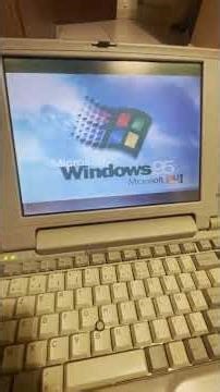 Toshiba T2130 CS,Windows 95,PC Vintage, Ancien année 1995