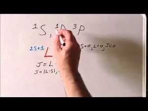 Spectroscopic term symbols (two p electrons, p²), part 3