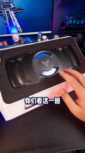 飞智BS2Pro笔记本压风散热器控温降噪游戏本散热底座笔记本电脑支架适用联想戴尔外星人拯救者