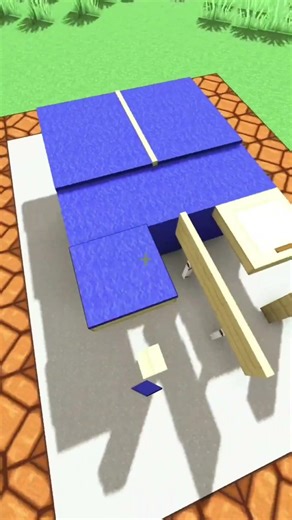 pingpong table in Minecraft 😱 #minecraftbuild #minecraft