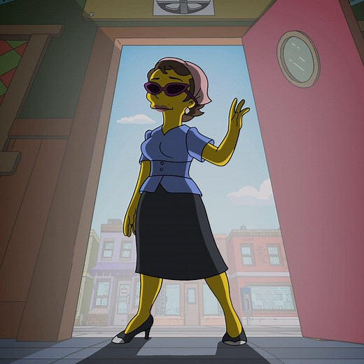 340K views · 2K reactions | There's a new femme fatale in town.  Get to know her when you catch up on the latest episode at fox.tv/thesimpsonsfb. | The Simpsons | Facebook