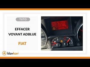 [TUTO] Reset Adblue warning light - FIAT