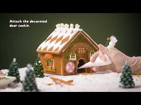 Build a Gingerbread House with BreadTalk