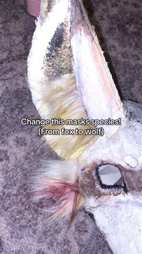Handcrafted Rocky Wolf Mask for Quadrobics