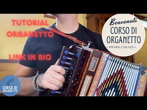 Lezione tarantella calabrese con l’organetto. Tutorial organetto. Impara con noi