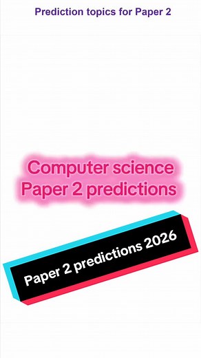 Computer Science Paper 2 Predictions for 2026