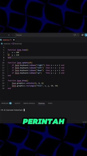 Day 6 Belajar Love2d Sampai Bisa Bikin Game Sendiri! #belajargamedev