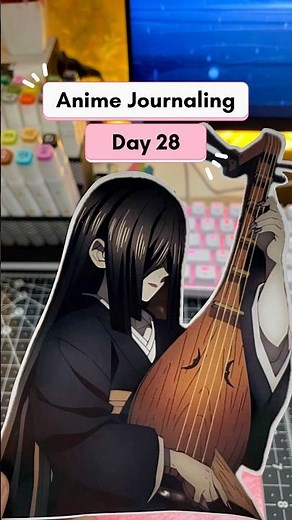 Anime Journaling Day 28: Color Your Favorite Characters with Me!