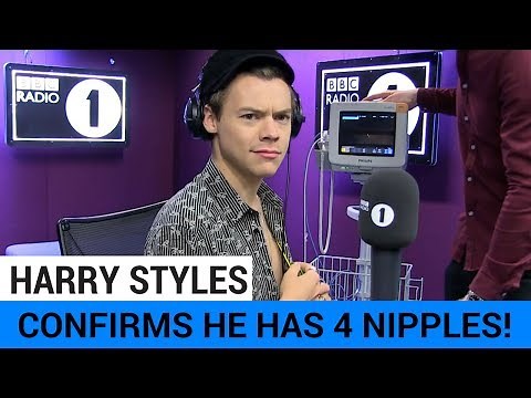 Harry Styles Confirms He Has 4 Nipples + Blushes Over Ryan Gosling | Hollywire
