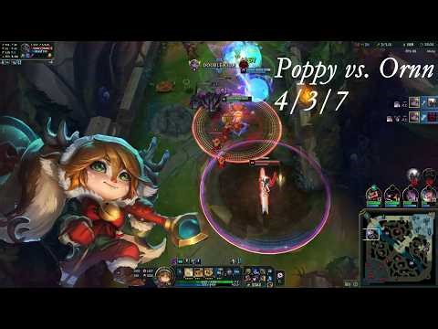 Poppy vs. Ornn — The Hammer Makes the Forge