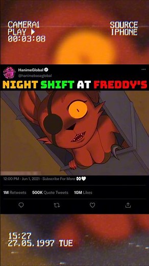 Night Shift At Freddy's 4K 60FPS 😍