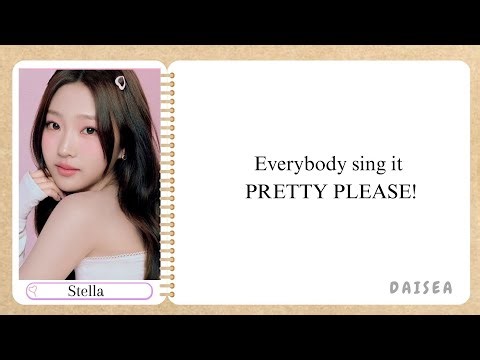 Hearts2Hearts Pretty Please Easy Lyrics