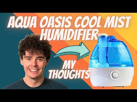 AquaOasis™ Cool Mist Humidifier (2.2L Water Tank) (Review)